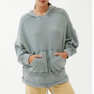 UO Out from Under Seafoam Waffle
Hoodie